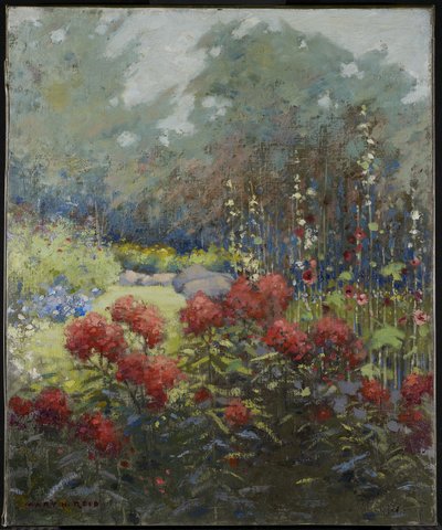 A Garden in September by Mary Hiester Reid